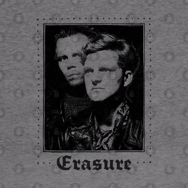 Erasure ------ 80s Retro Design by DankFutura